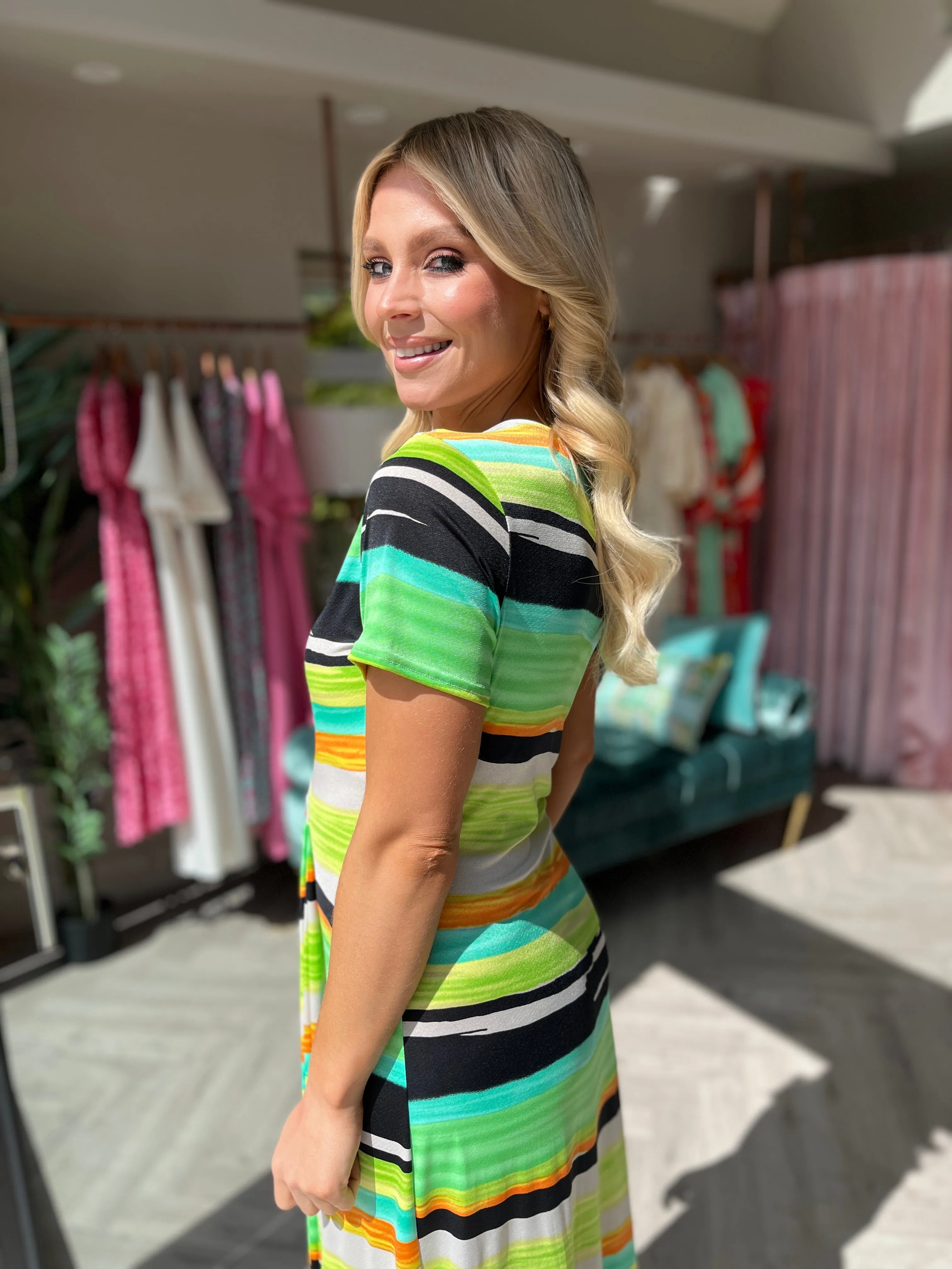 Lisabeth Green Dress