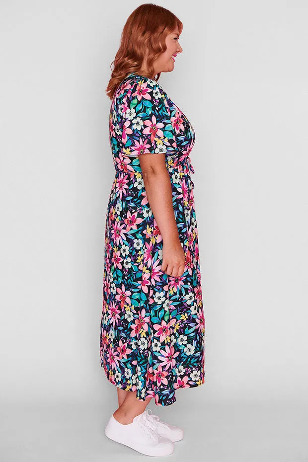 Marley Neon Bloom Dress