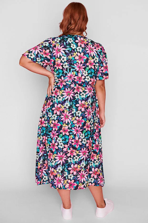 Marley Neon Bloom Dress