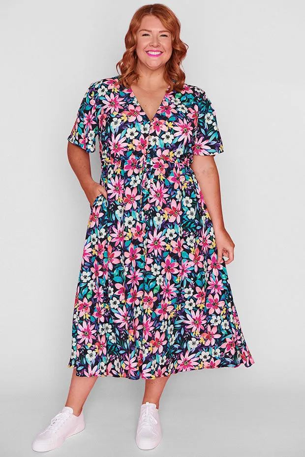 Marley Neon Bloom Dress