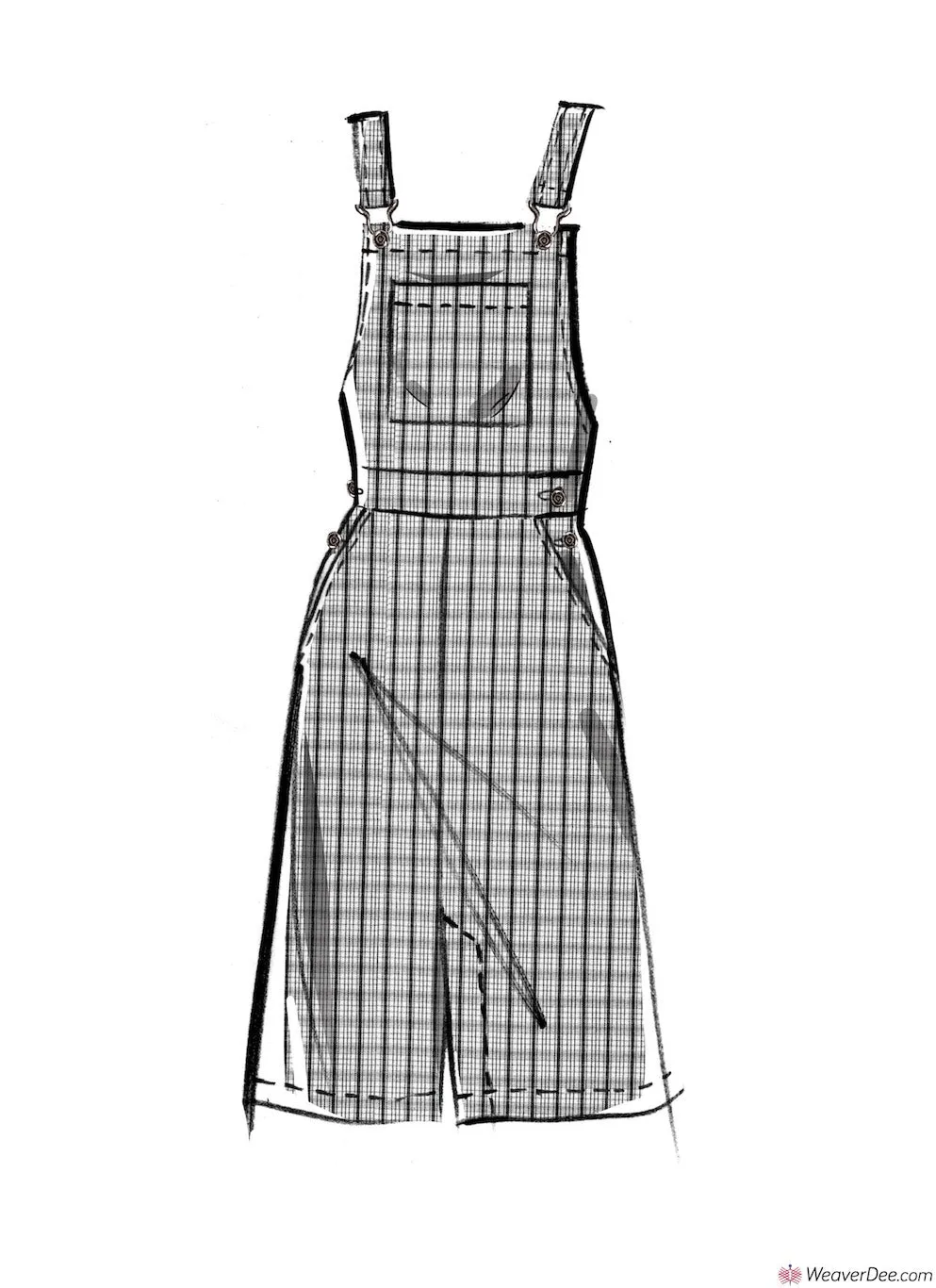 McCall's Pattern M8345 Misses' Skirt Overalls