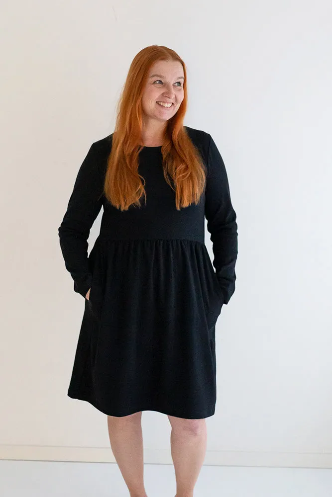 Melli Pocket Dress Black