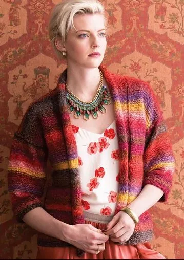 Noro Open Boxy Cardigan and 20th Anniversary Book Set