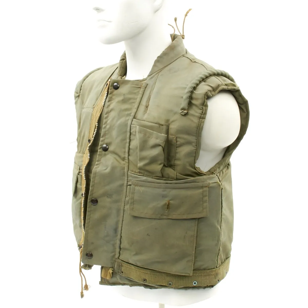 Original U.S. Vietnam War U.S.M.C. M-1955 Flak Body Armor Vest