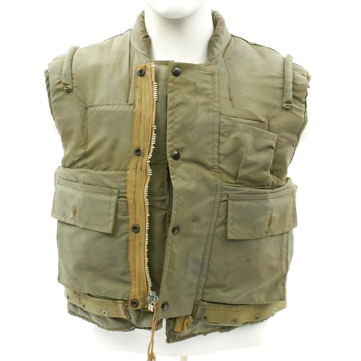 Original U.S. Vietnam War U.S.M.C. M-1955 Flak Body Armor Vest