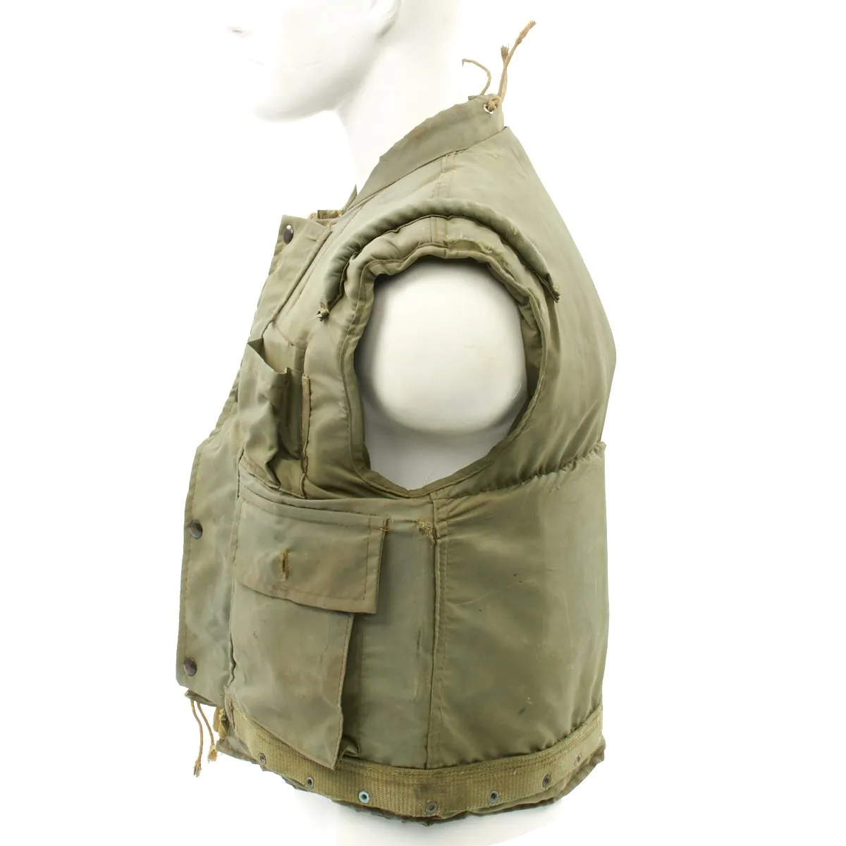 Original U.S. Vietnam War U.S.M.C. M-1955 Flak Body Armor Vest