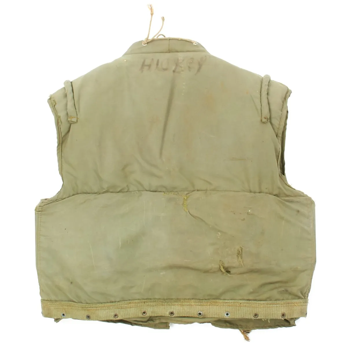 Original U.S. Vietnam War U.S.M.C. M-1955 Flak Body Armor Vest