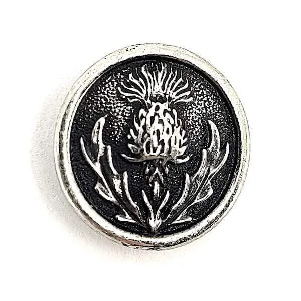 Pewter Buttons - Pack of 3