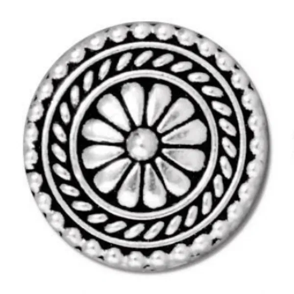 Pewter Buttons - Pack of 3