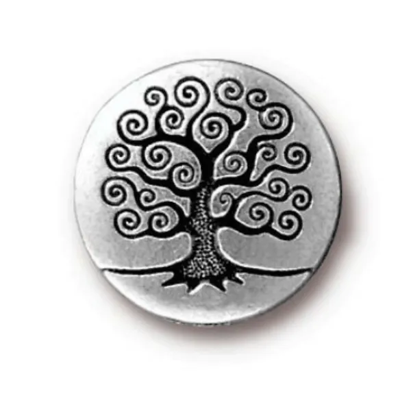 Pewter Buttons - Pack of 3