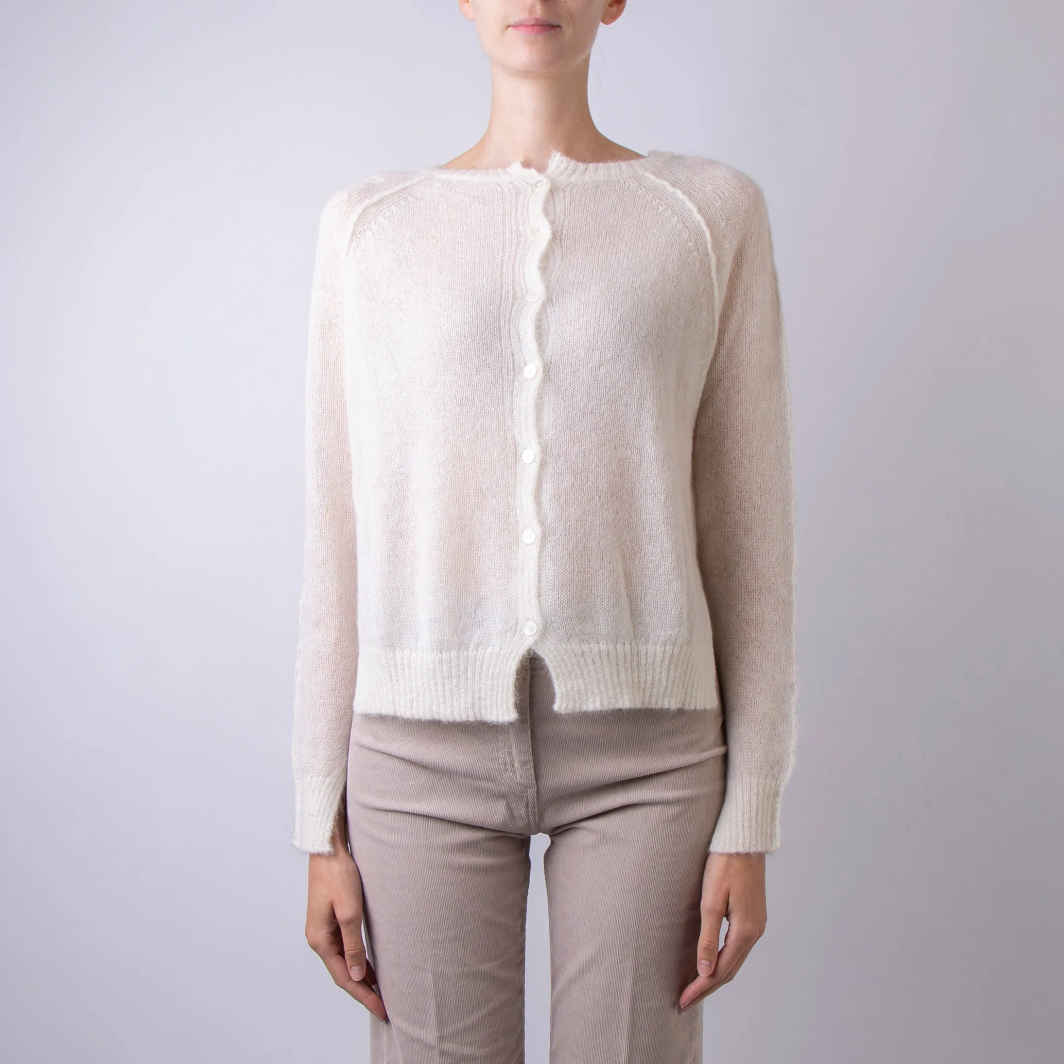 PHISIQUE DU ROLE CARDIGAN 24W208 KASHA IVORY