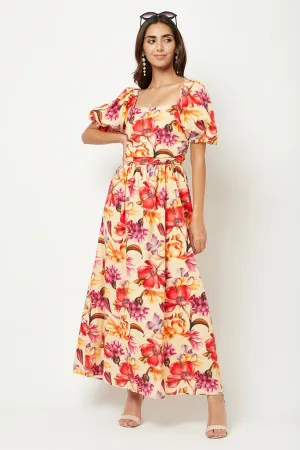 Posy Printed Maxi Dress