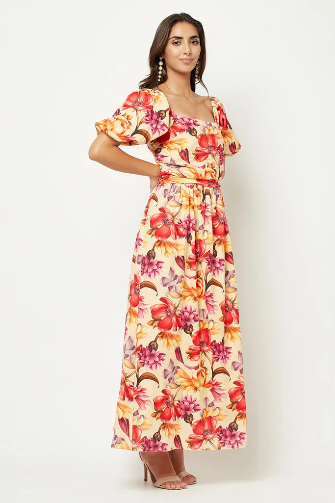 Posy Printed Maxi Dress