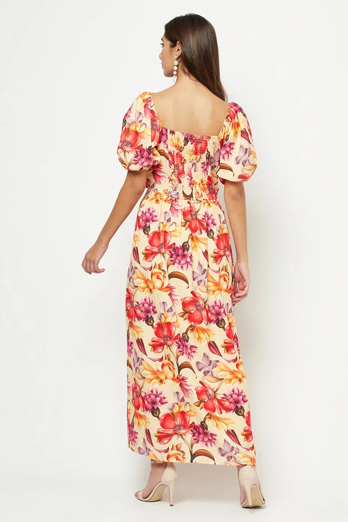 Posy Printed Maxi Dress