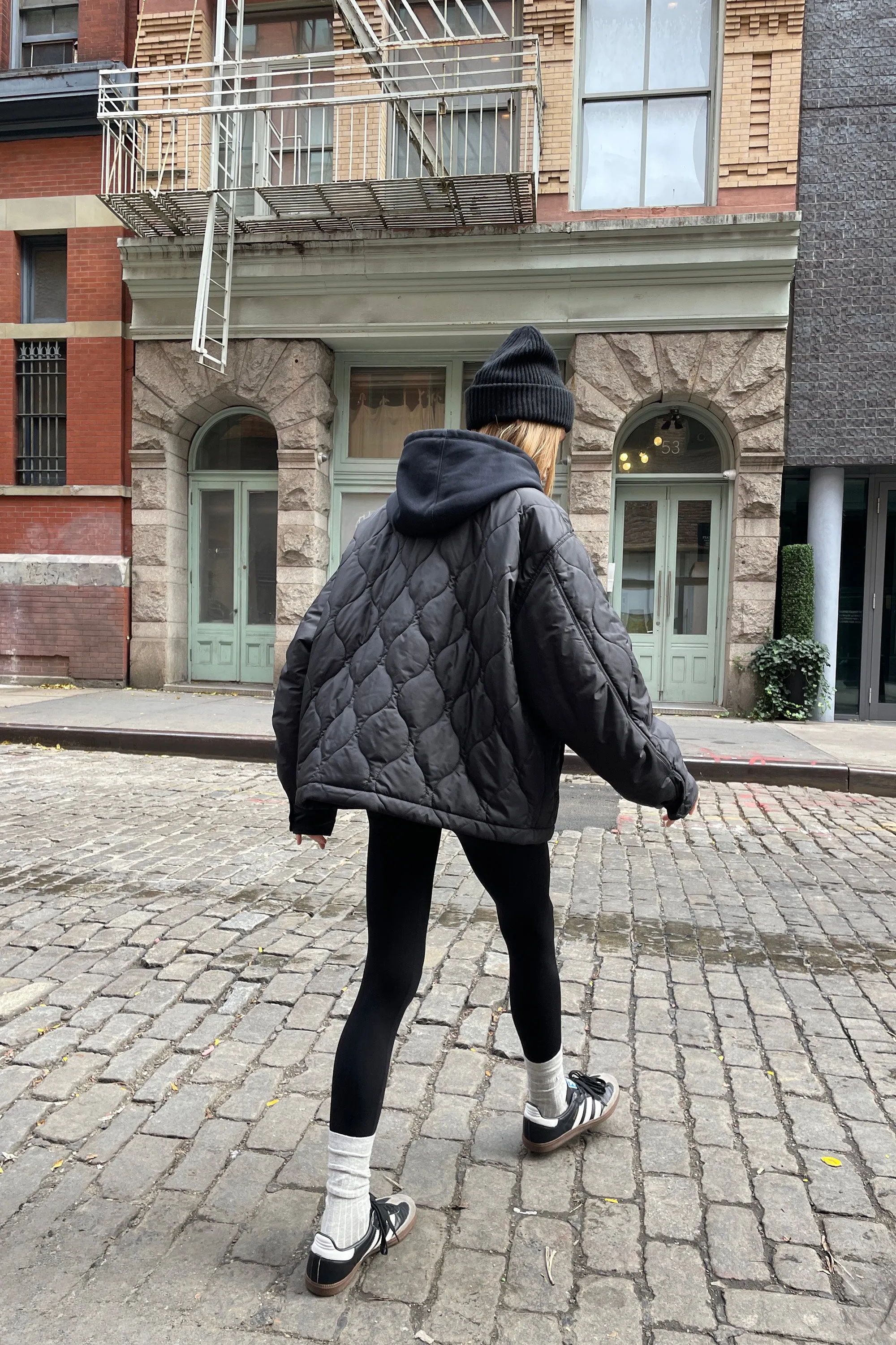 QUILTED PUFFER SHACKET