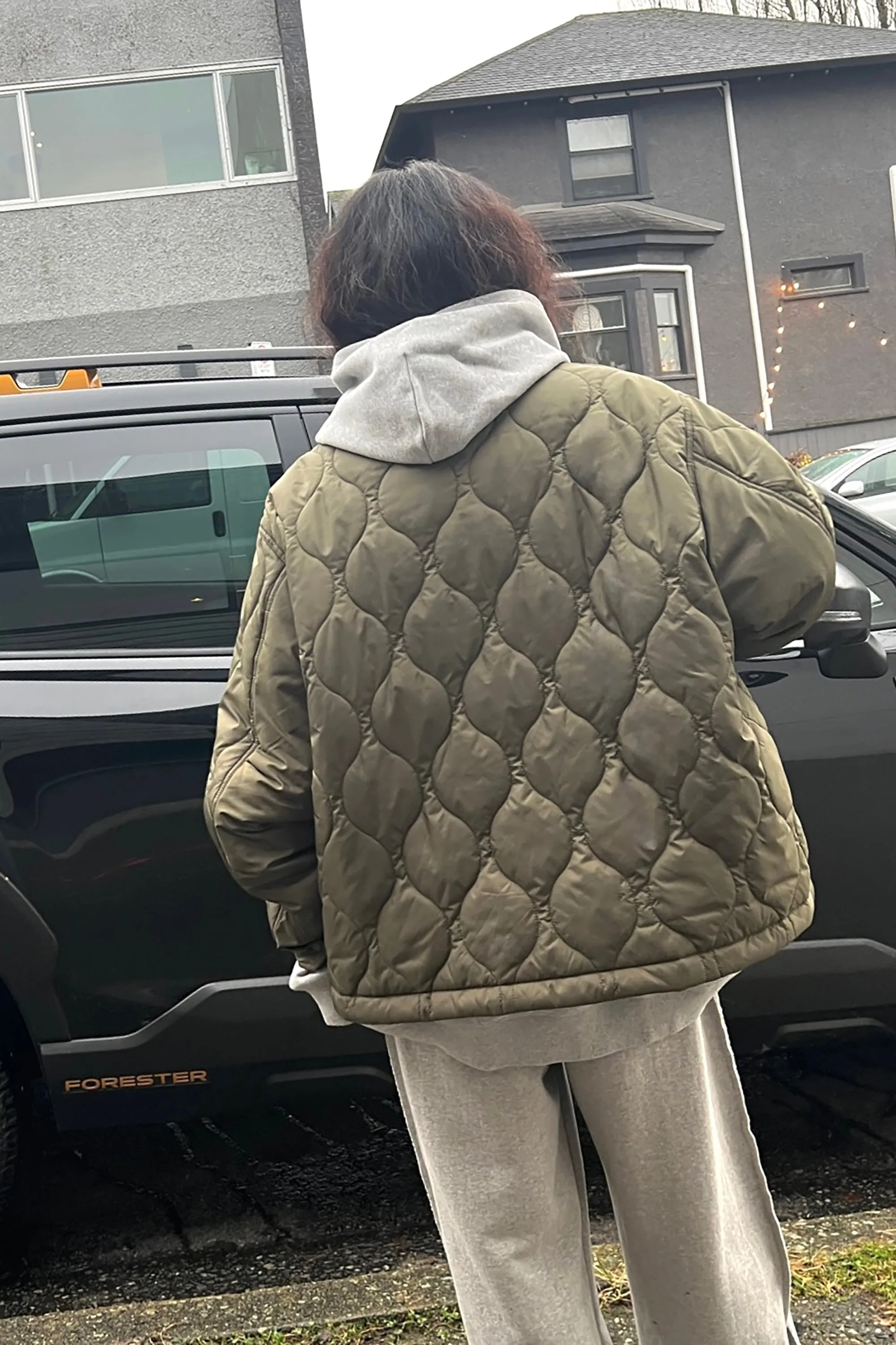 QUILTED PUFFER SHACKET