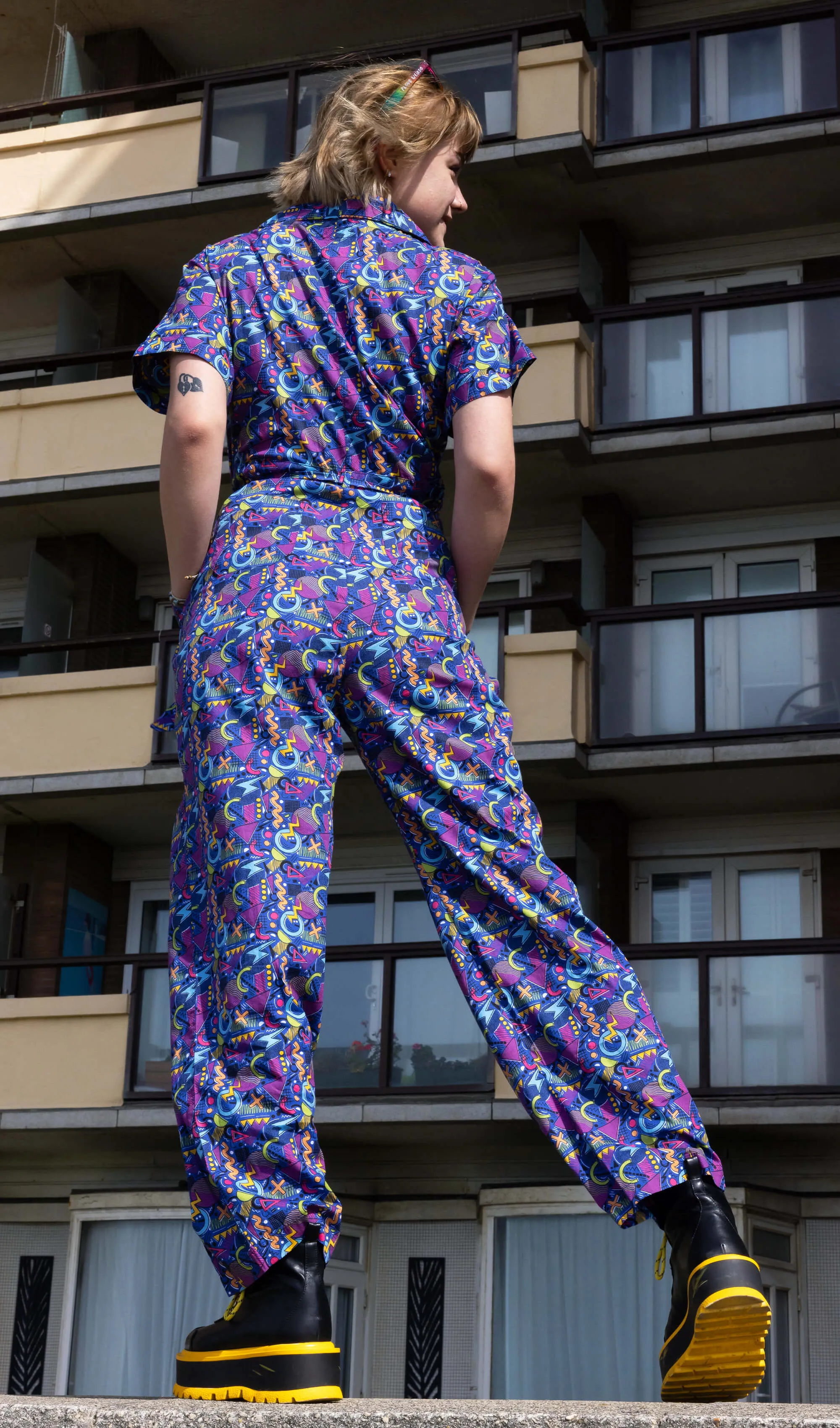 Run & Fly - 90's Arcade Jumpsuit