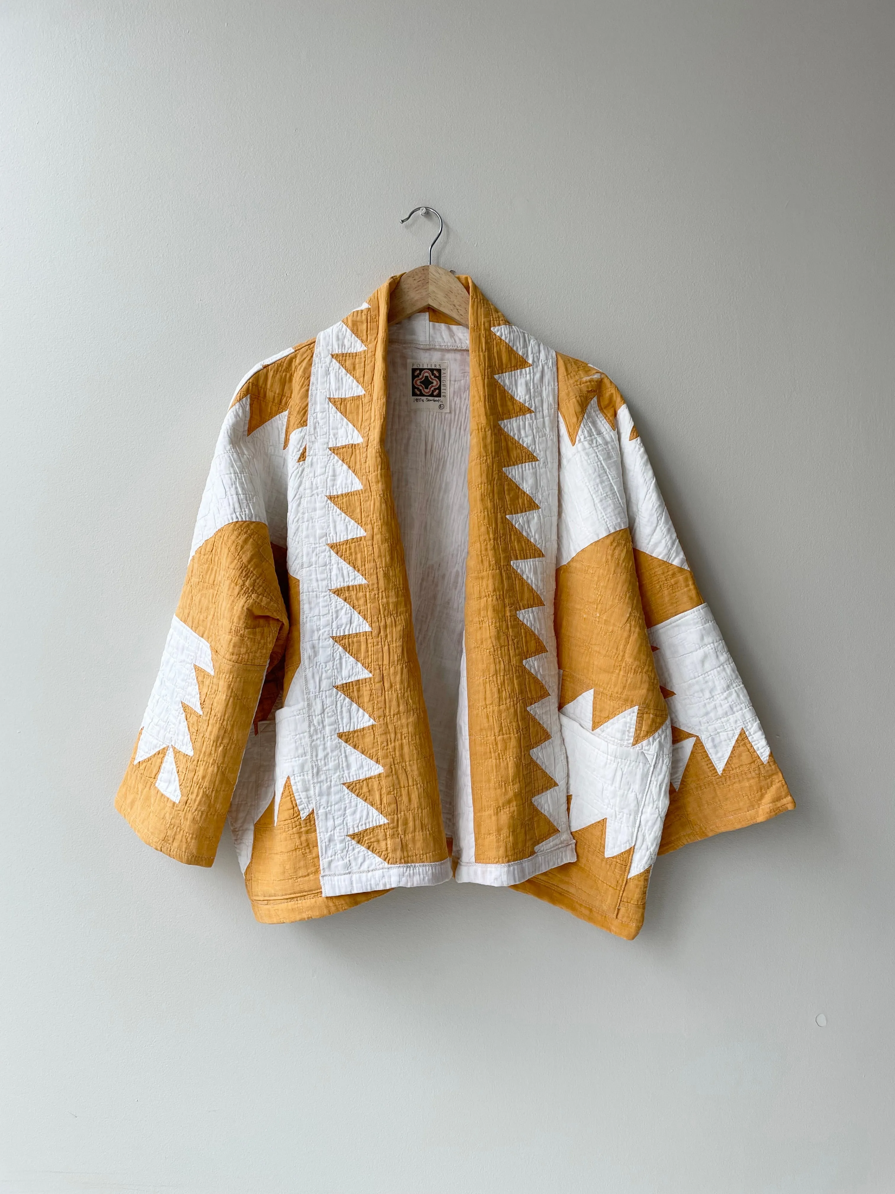 Sawtooth Handmade Quilt Coat