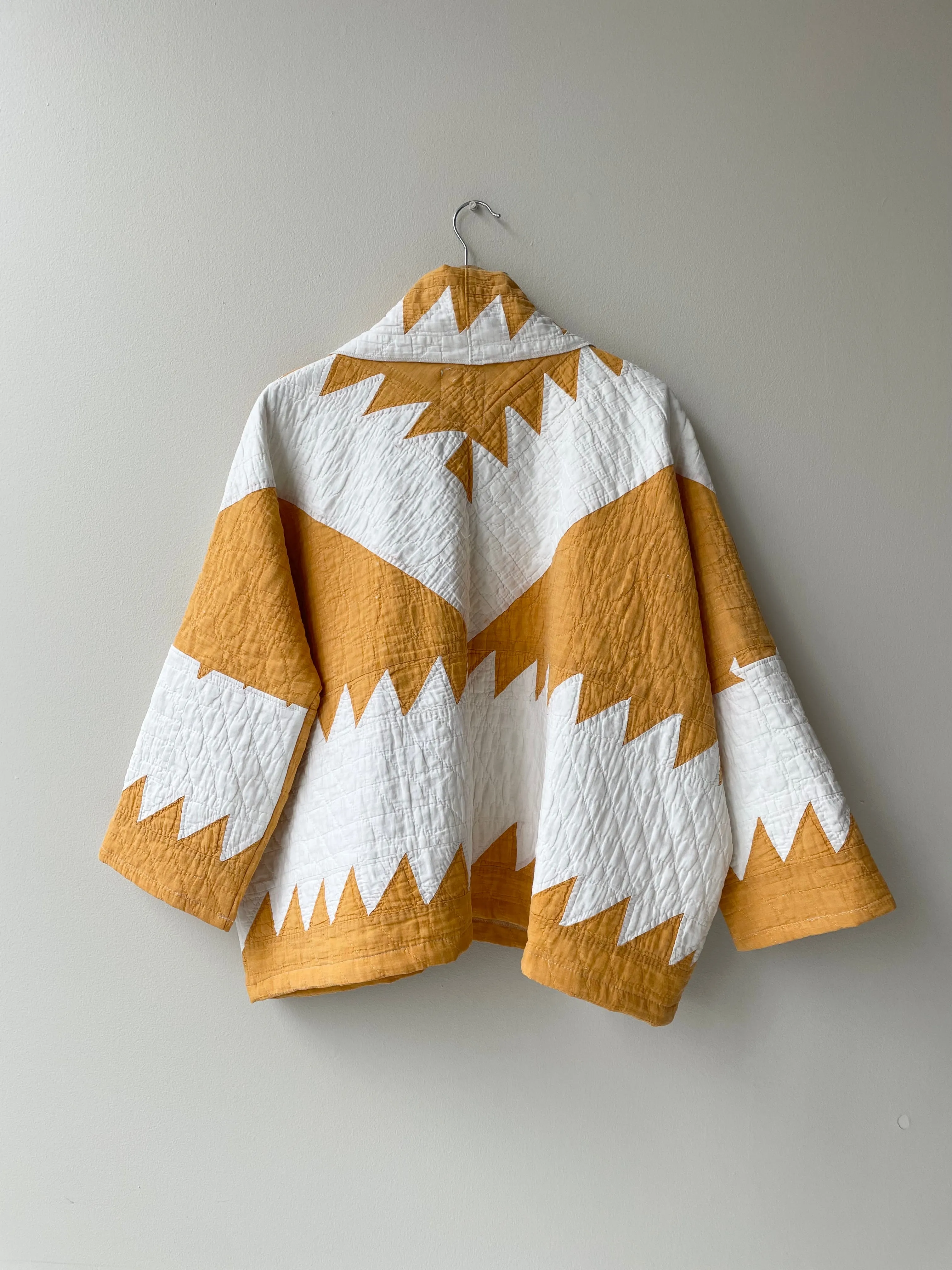 Sawtooth Handmade Quilt Coat