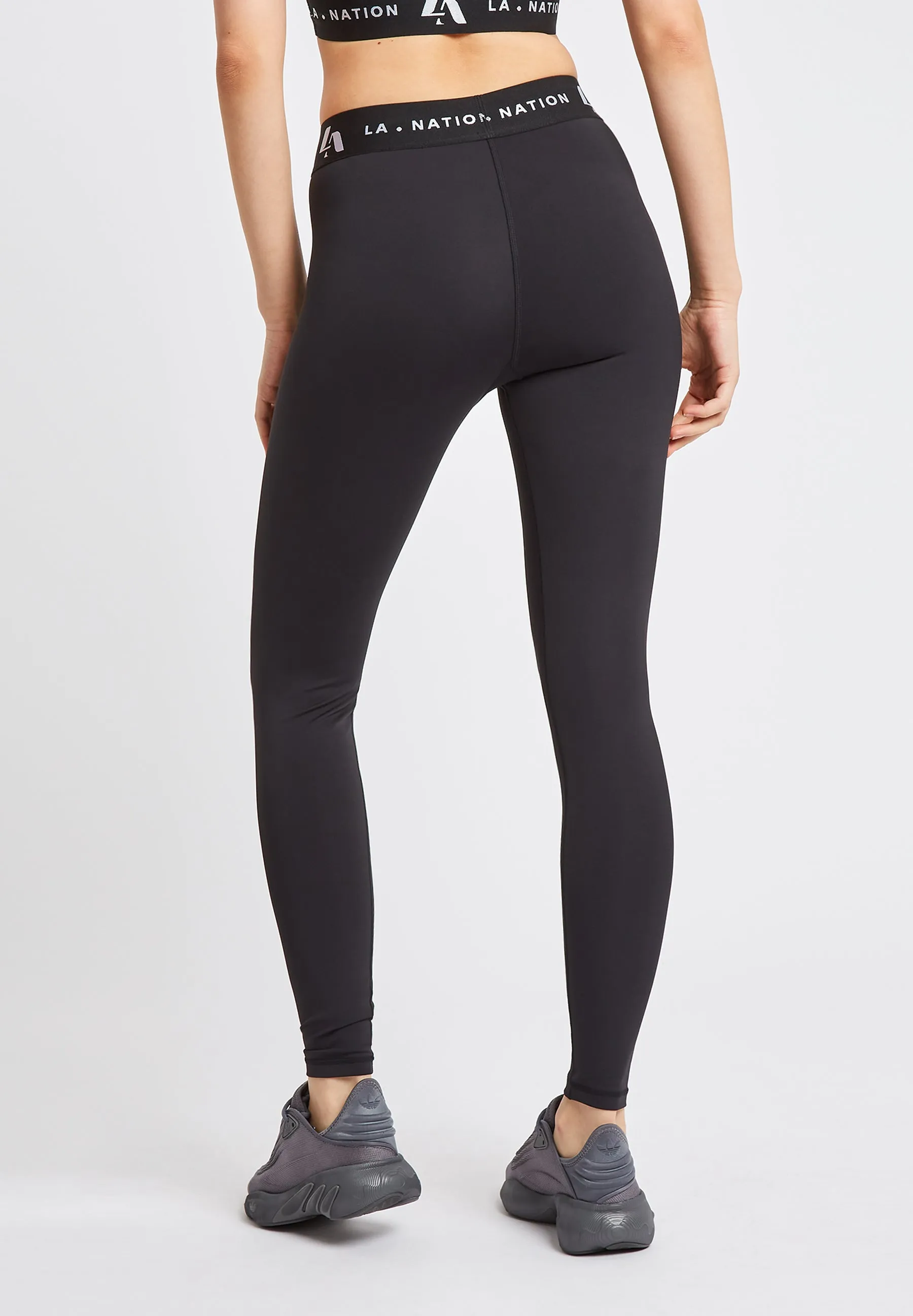 Signature High Waisted Leggings Multi-Pack: Black & Purple