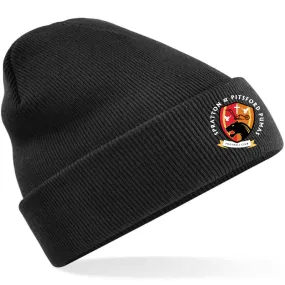 SPRATTON & PITSFORD BEANIE BLACK