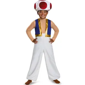 Super Mario Toad Childs Deluxe Costume Small | 1 ct