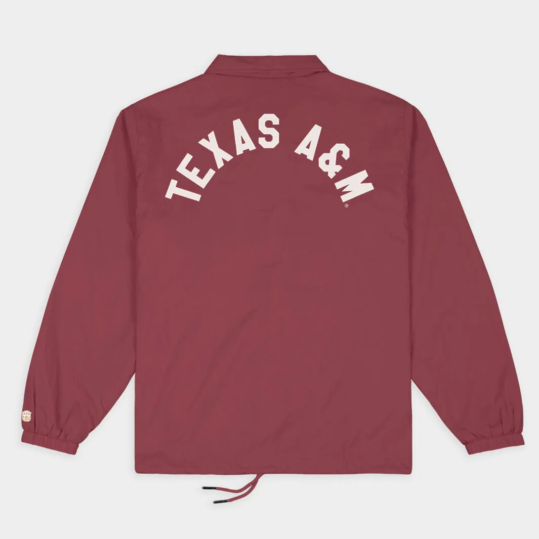 Texas A&M Aggies Classic Monogram Coaches Jacket