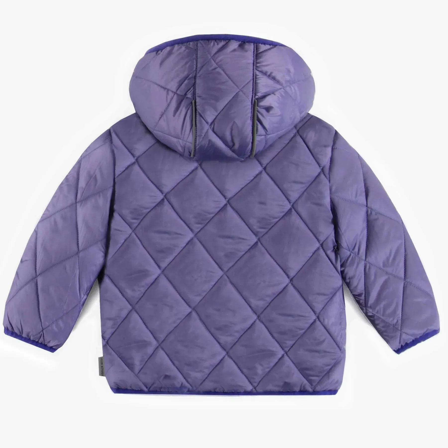 The Quilted Puffer Jacket - Purple - BABY