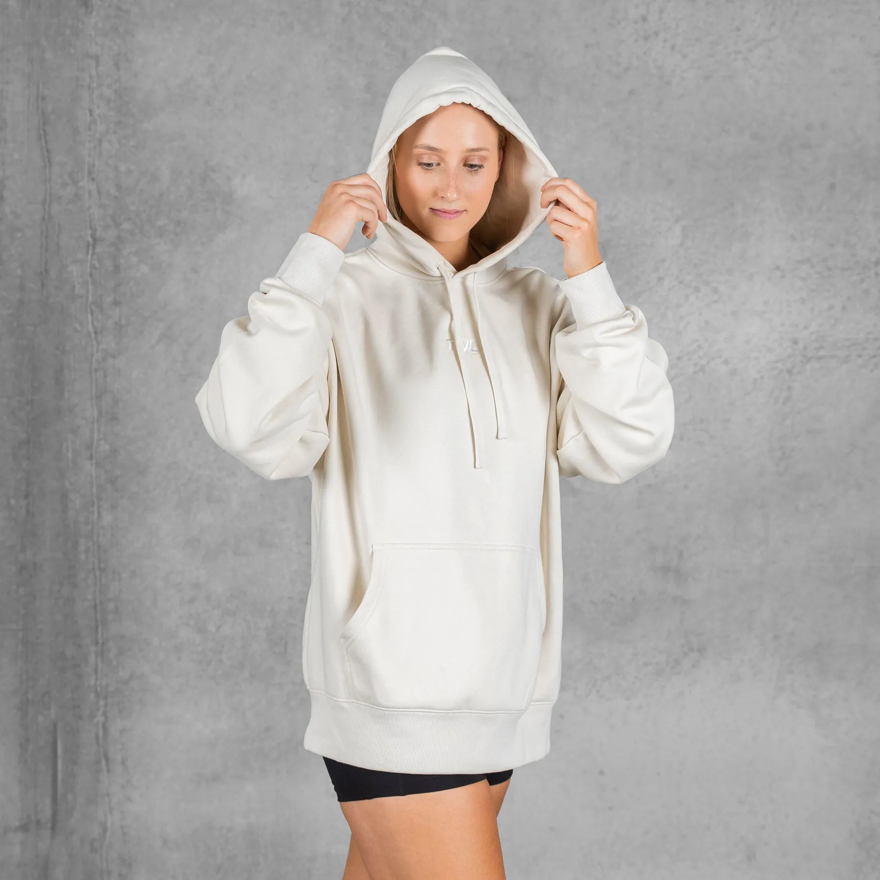 TWL - SUMMIT OVERSIZED HOODIE - BONE