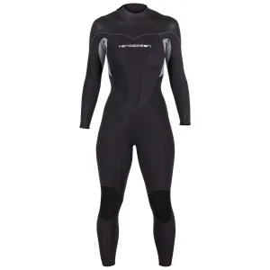 Used Henderson 3mm Women's Thermoprene Pro Dive Jumpsuit, Black, Size: 20