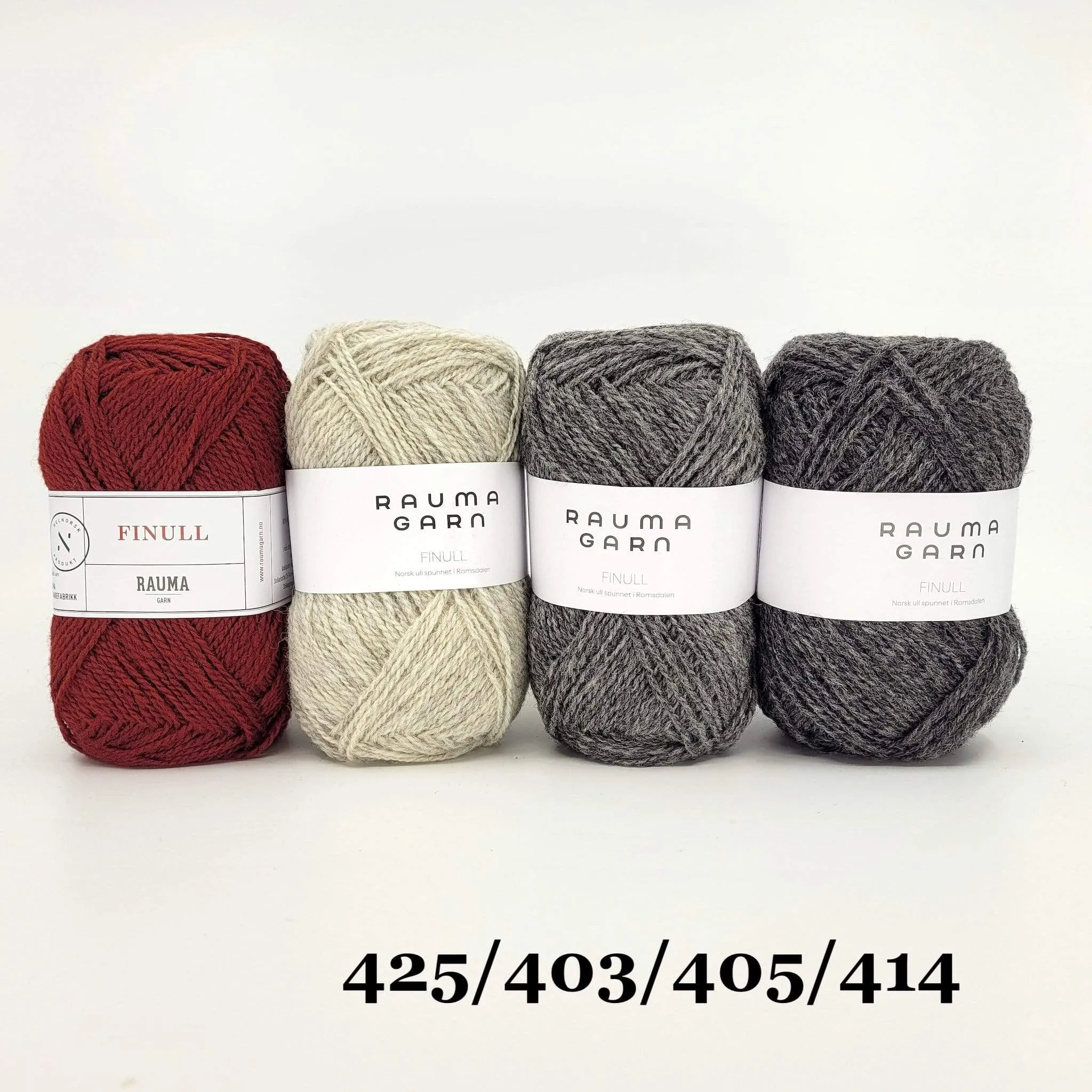 Vardejakke Cardigan 282-11 in Rauma Finullgarn