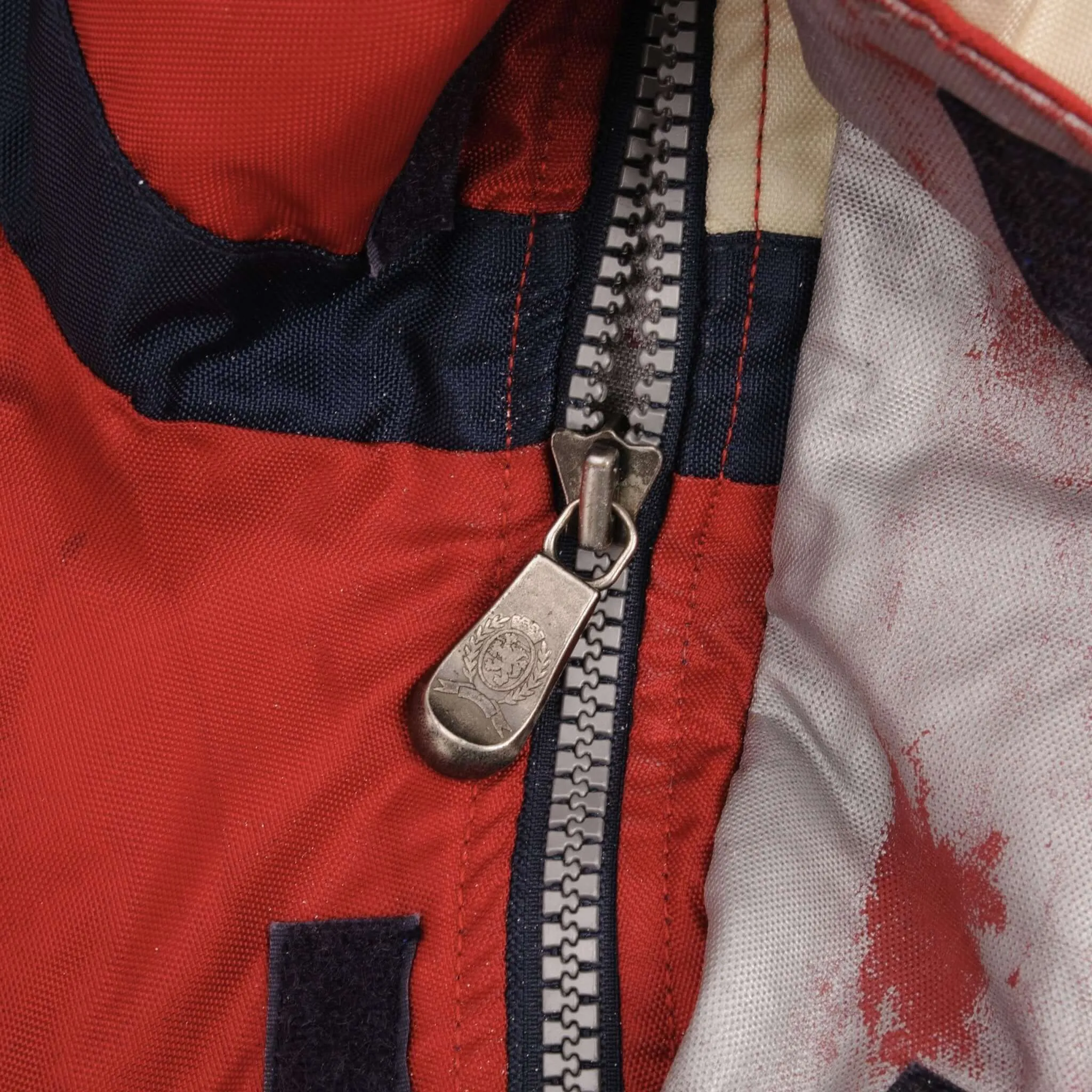 VINTAGE TOMMY HILFIGER RED RAIN JACKET 1990S SIZE LARGE