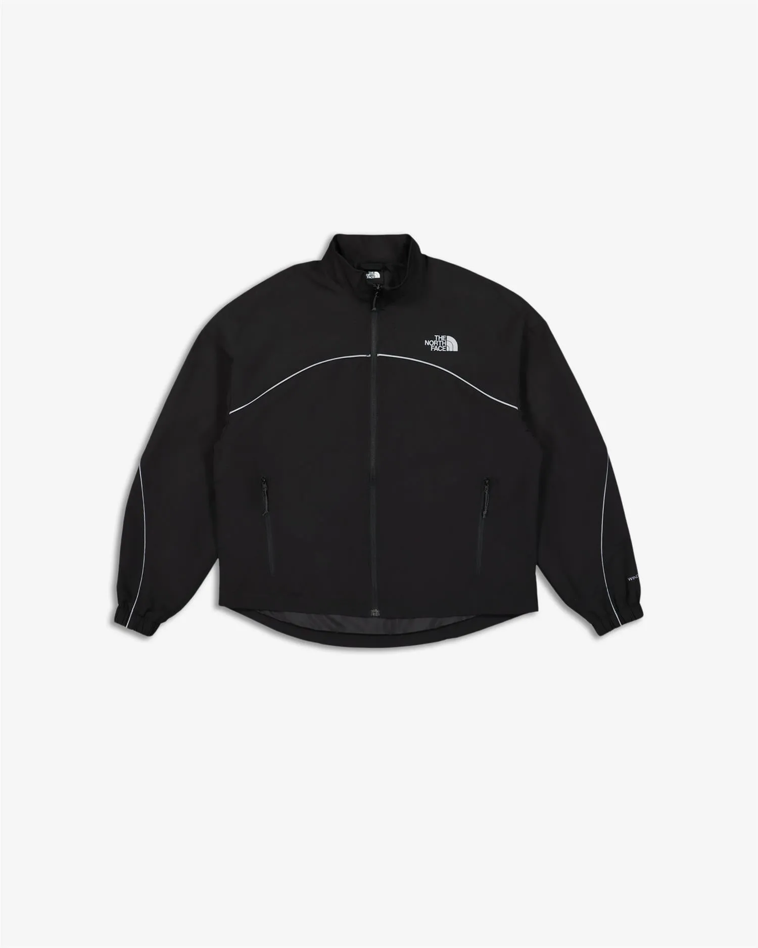 W TEK PIPING WIND JACKET - BLACK