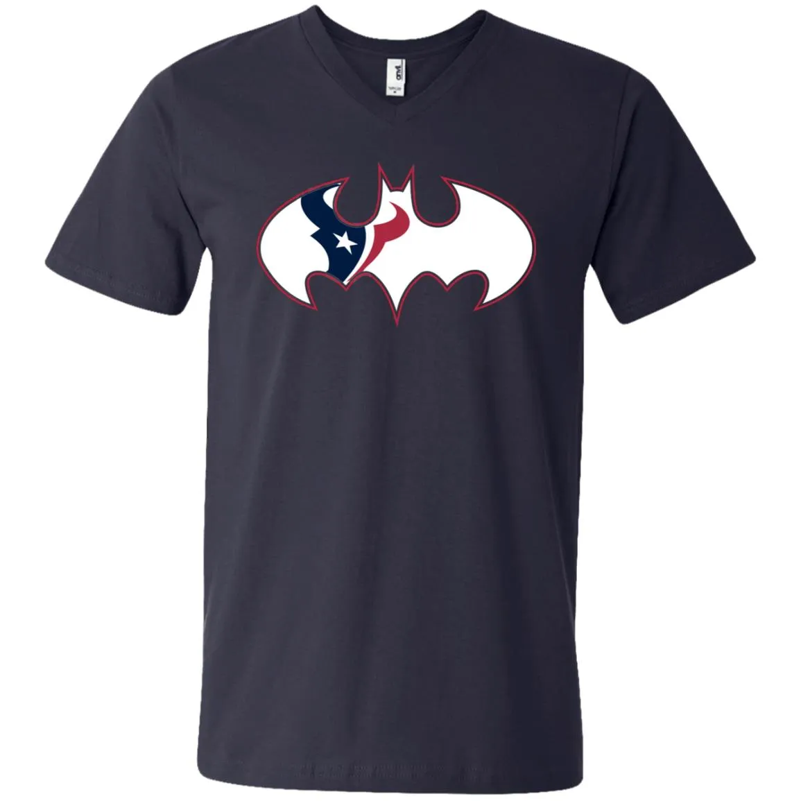 We Are The Houston Texans Batman Nfl Mashup Men V-Neck T-Shirt