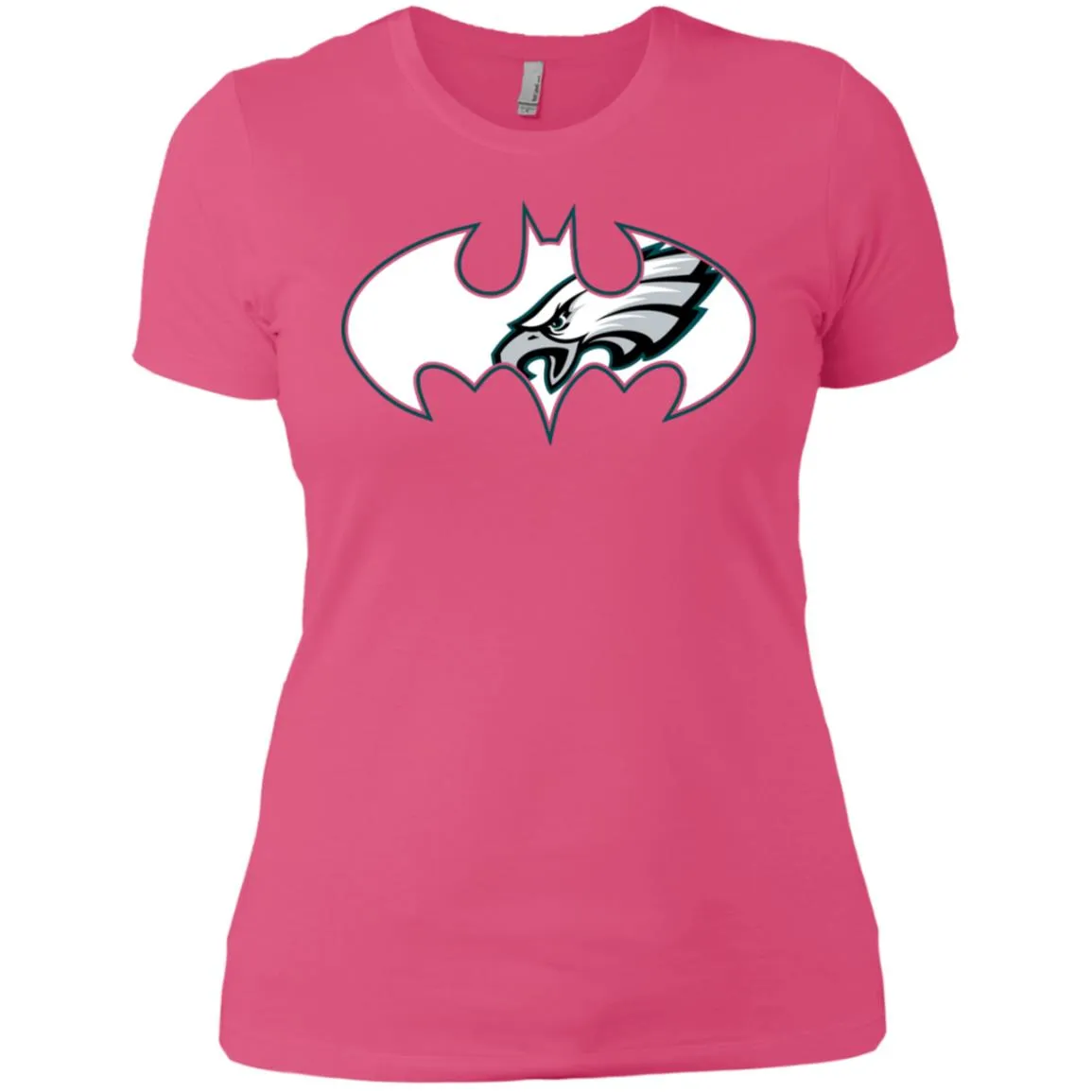 We Are The Philadelphia Eagles Batman Nfl Mashup Women Cotton T-Shirt