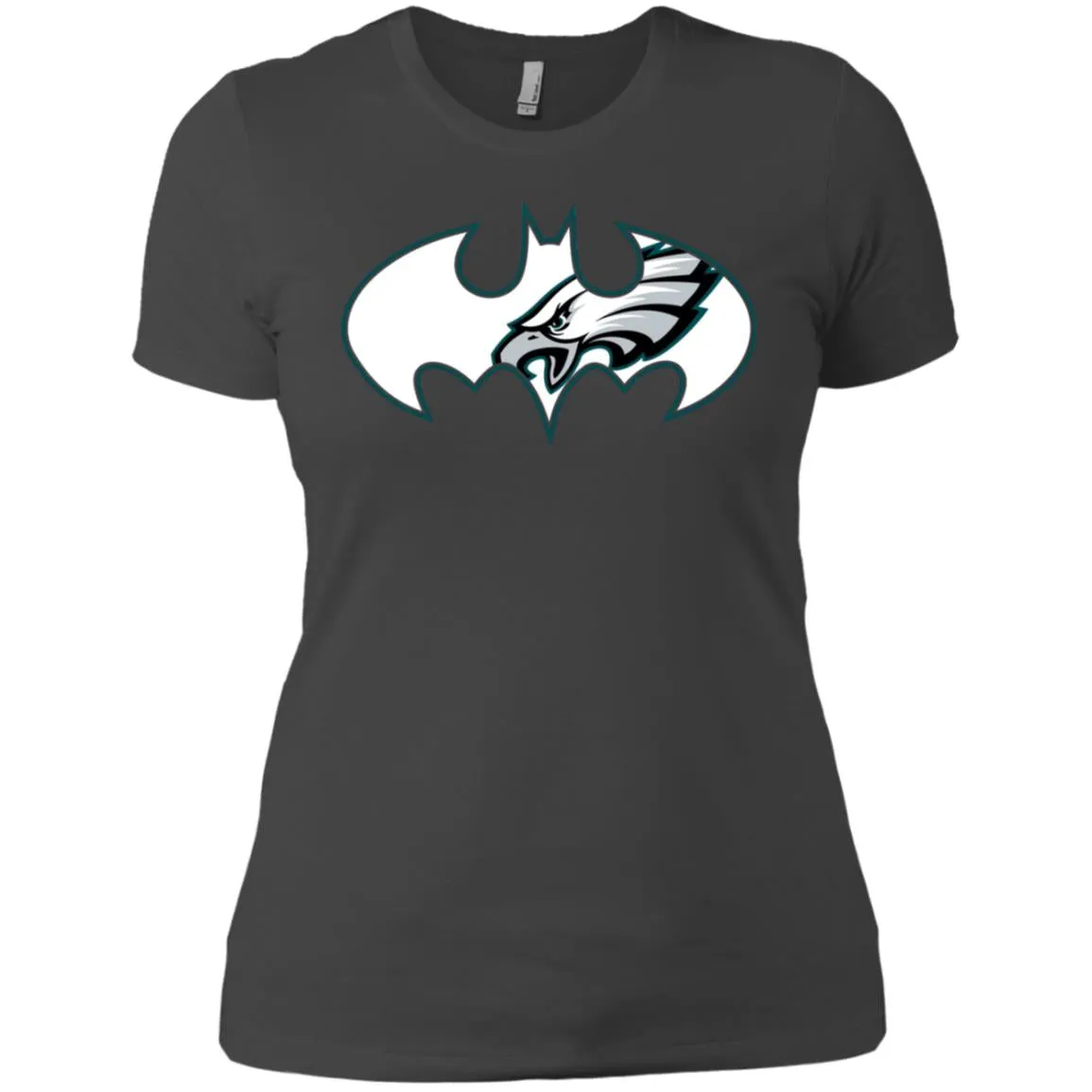 We Are The Philadelphia Eagles Batman Nfl Mashup Women Cotton T-Shirt