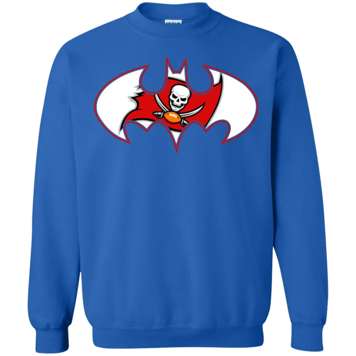 We Are The Tampa Bay Buccaneers Batman Nfl Mashup Crewneck Pullover Sweatshirt