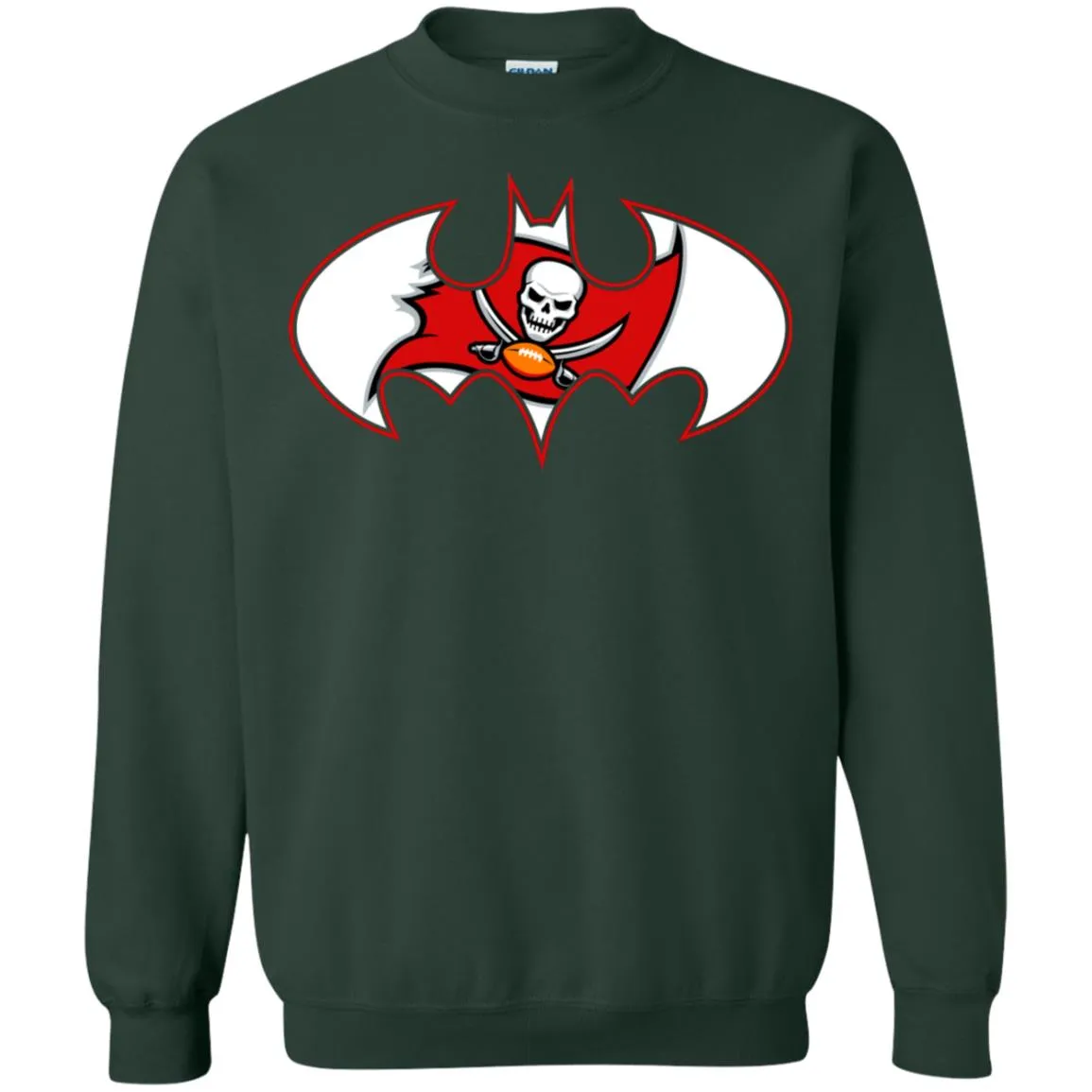 We Are The Tampa Bay Buccaneers Batman Nfl Mashup Crewneck Pullover Sweatshirt