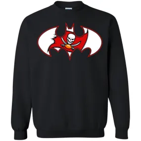 We Are The Tampa Bay Buccaneers Batman Nfl Mashup Crewneck Pullover Sweatshirt