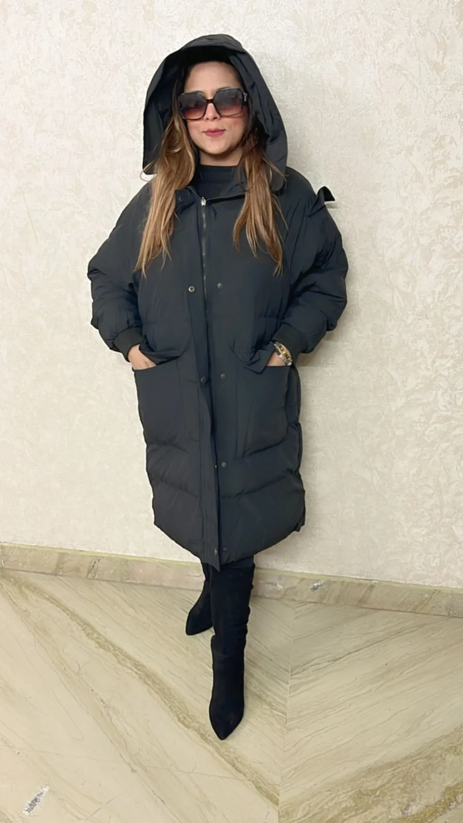 Winter long Puffer coat