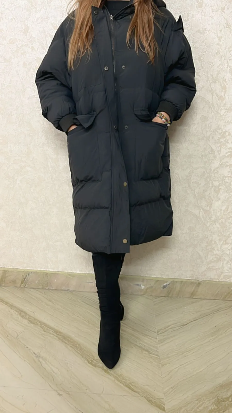 Winter long Puffer coat