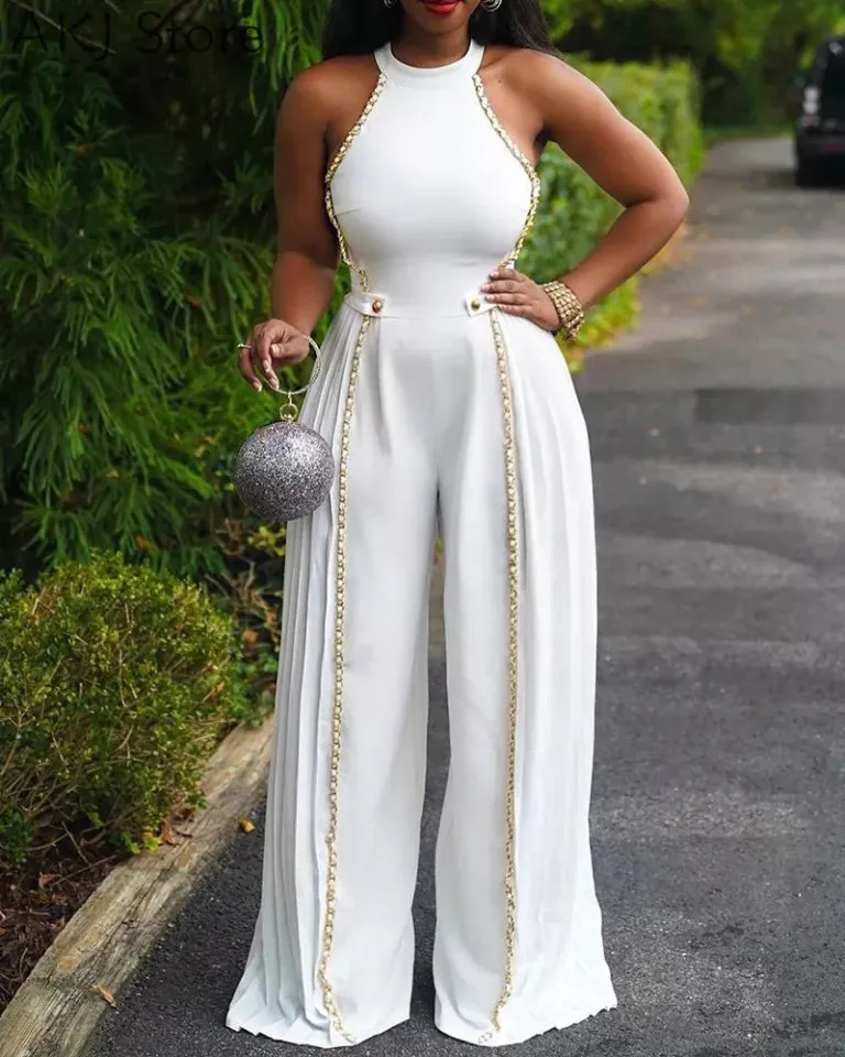 Women's wide Leg Jumpsuit