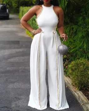 Women's wide Leg Jumpsuit