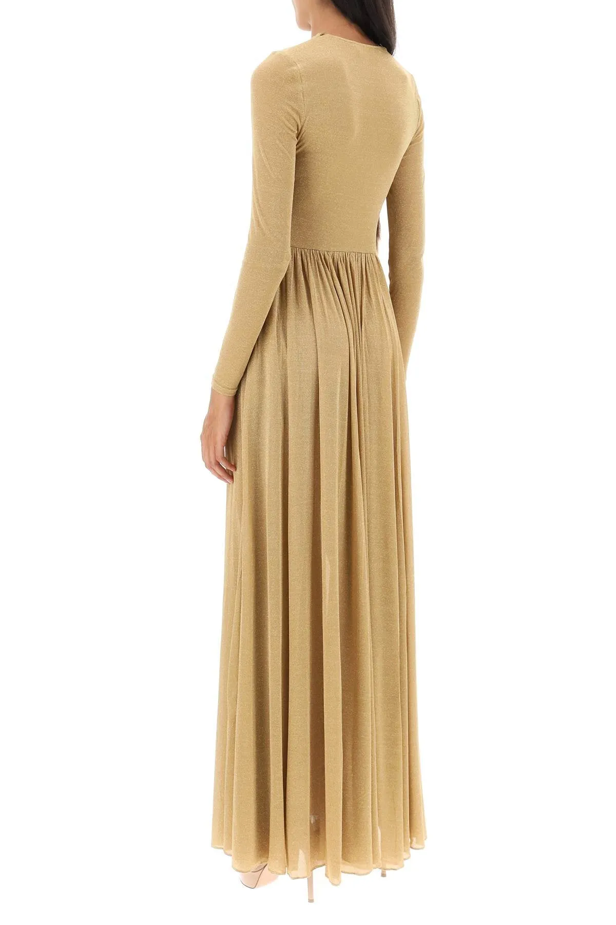 Zimmermann lurex jersey maxi dress